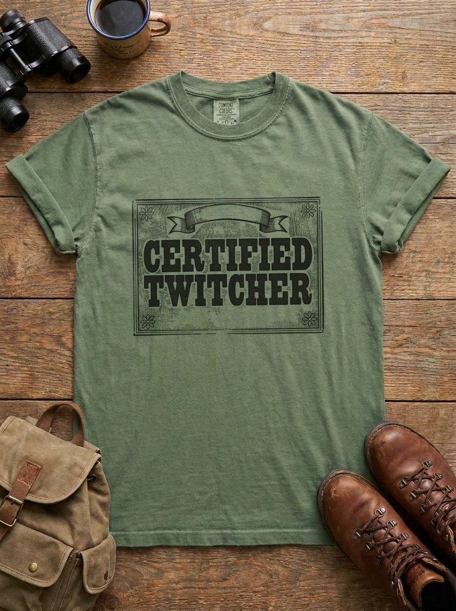 Certified Twitcher Tee, Moss