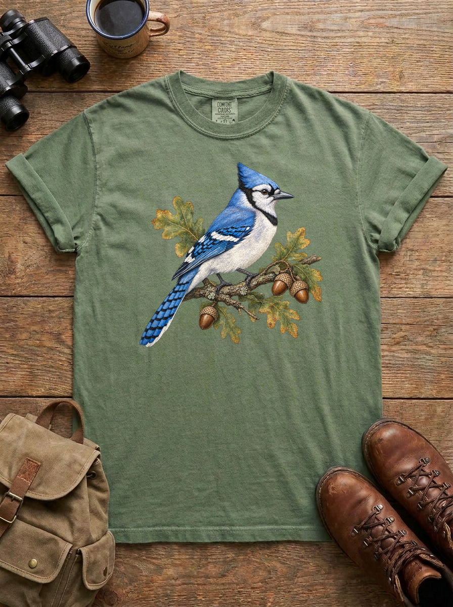 Blue Jay Tee, Moss