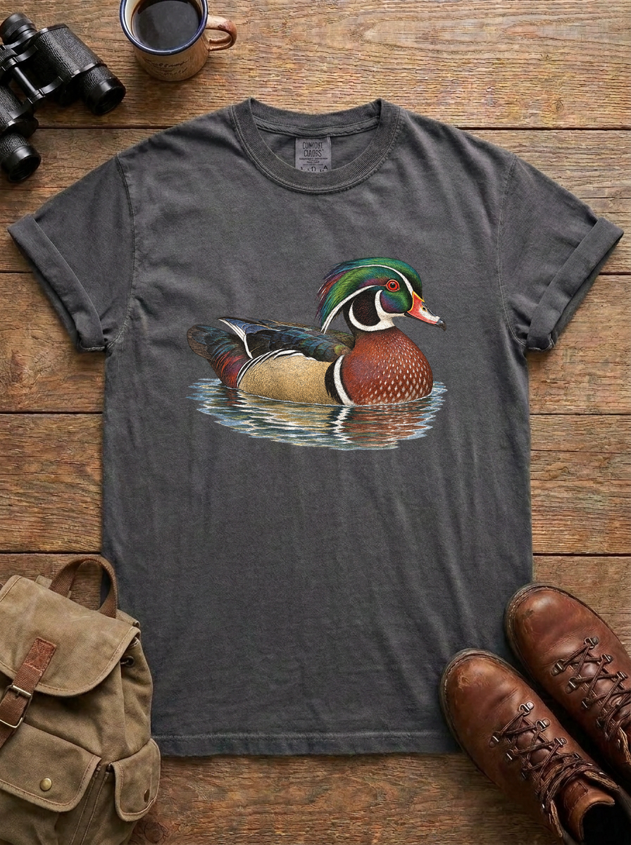 Wood Duck Tee, Pepper