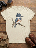 Belted Kingfisher Tee, Ivory
