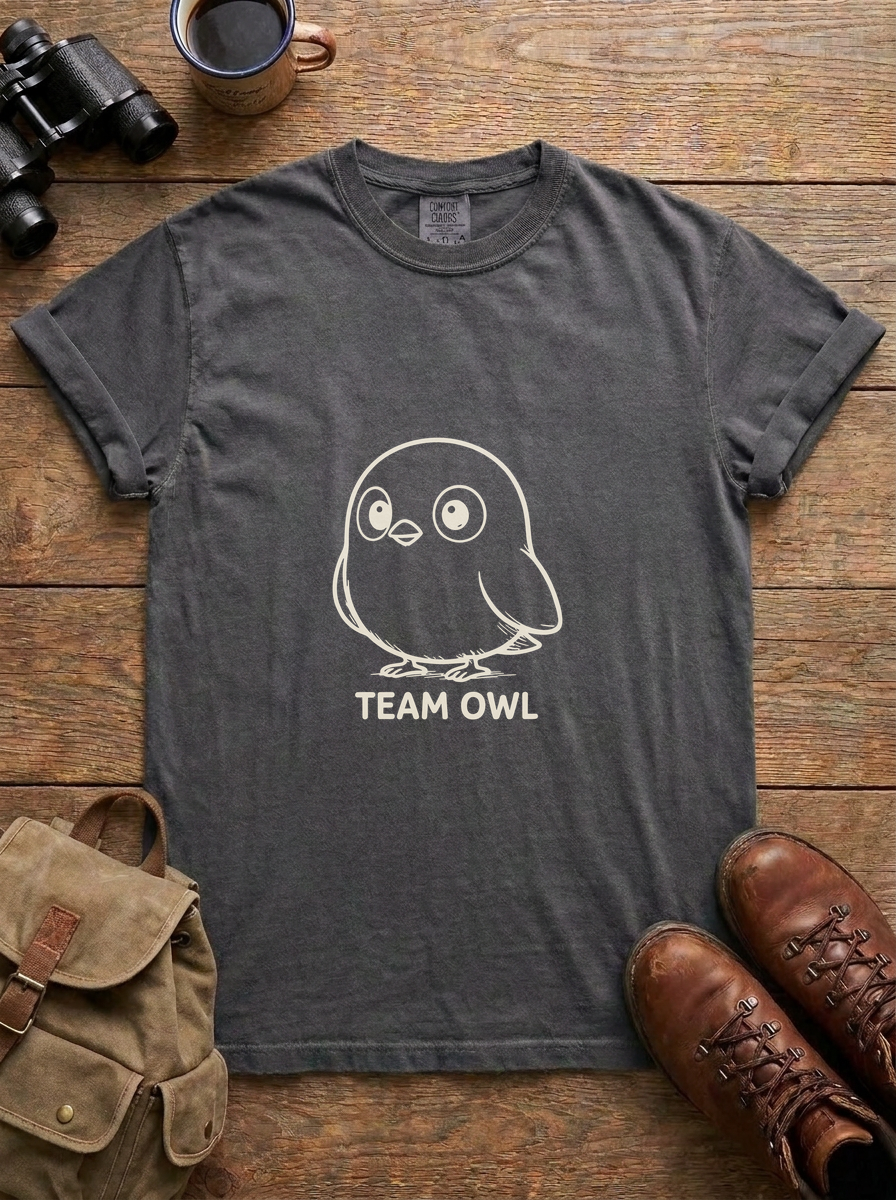 Team Owl Tee, Pepper