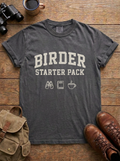 Birder Starter Pack Tee, Pepper