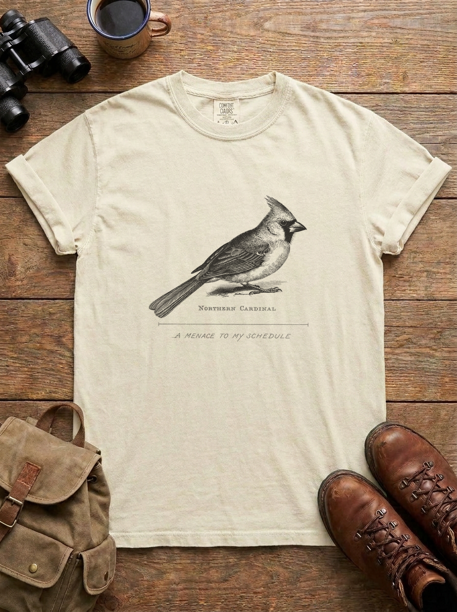 A Menace to My Schedule Tee, Ivory