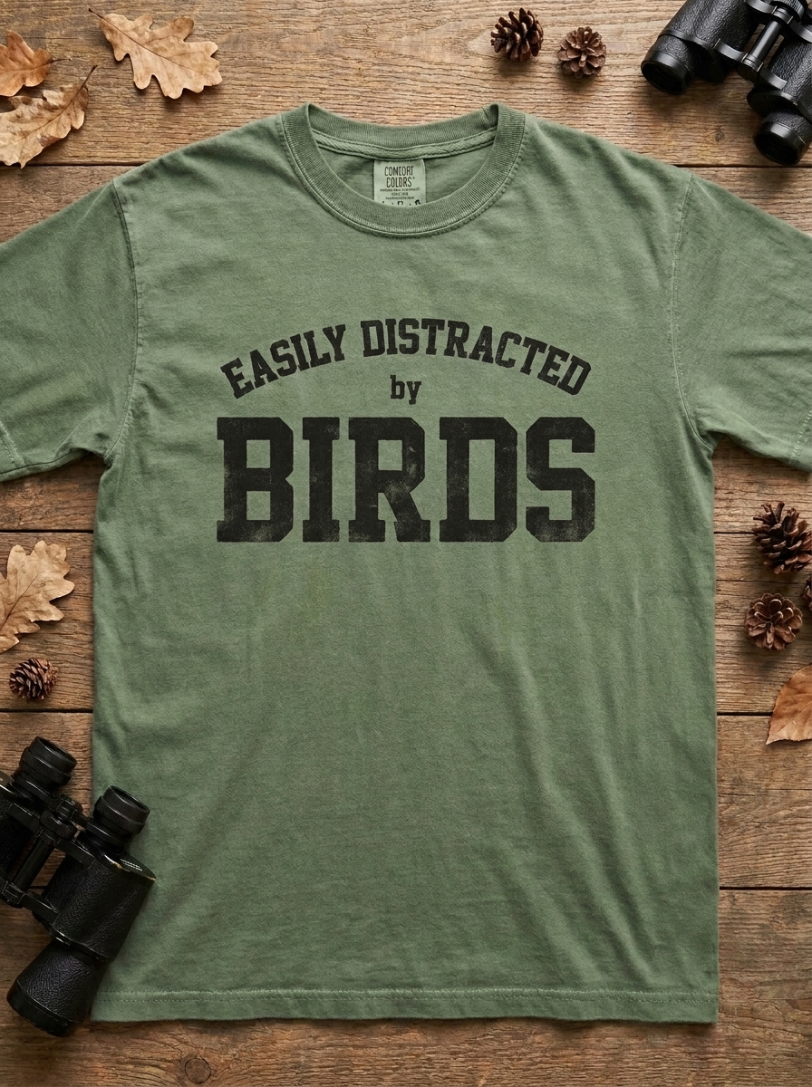 Easily Distracted by Birds Tee