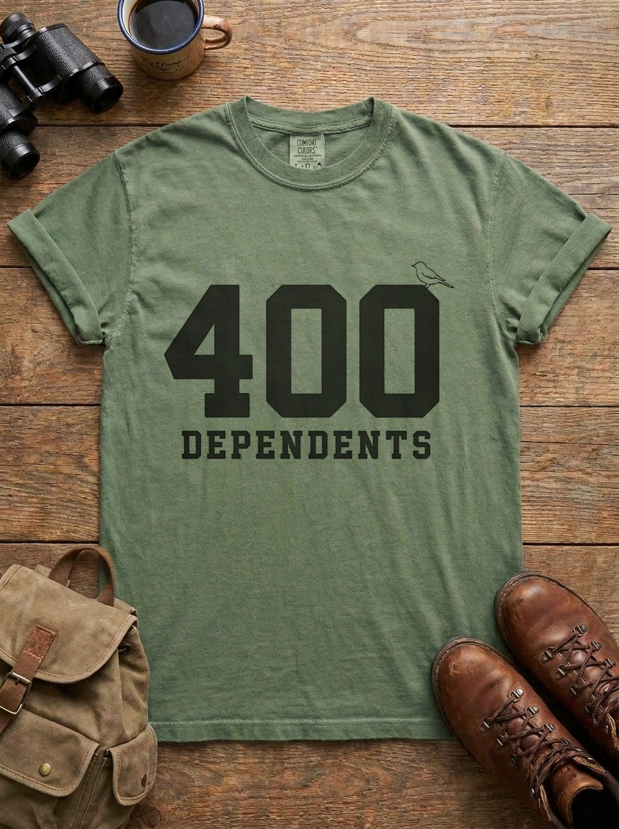 400 Dependents Tee, Moss