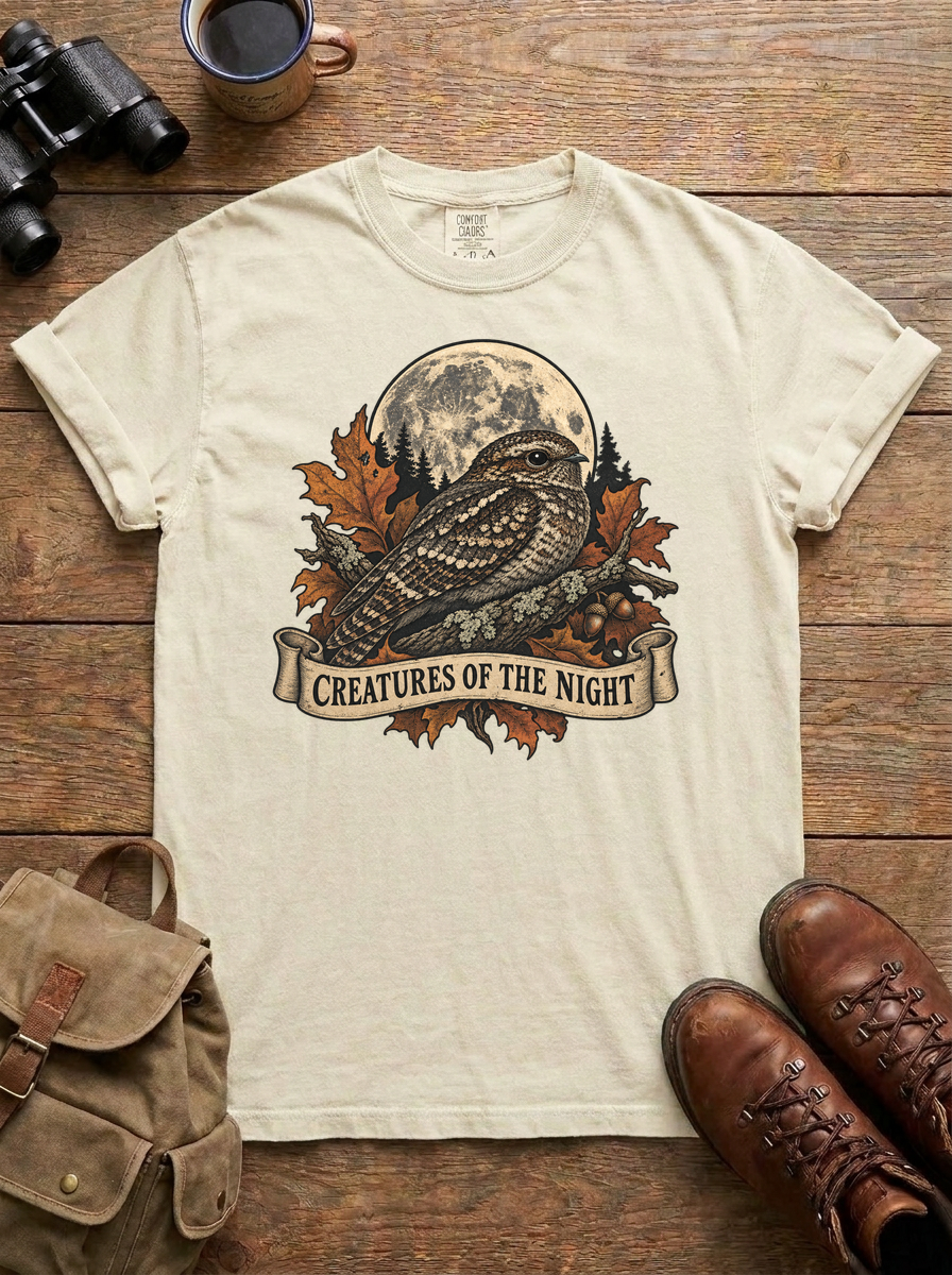 Creatures of the Night Tee, Ivory