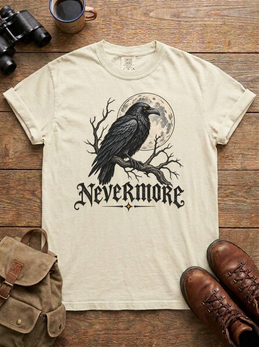 Nevermore Tee, Ivory