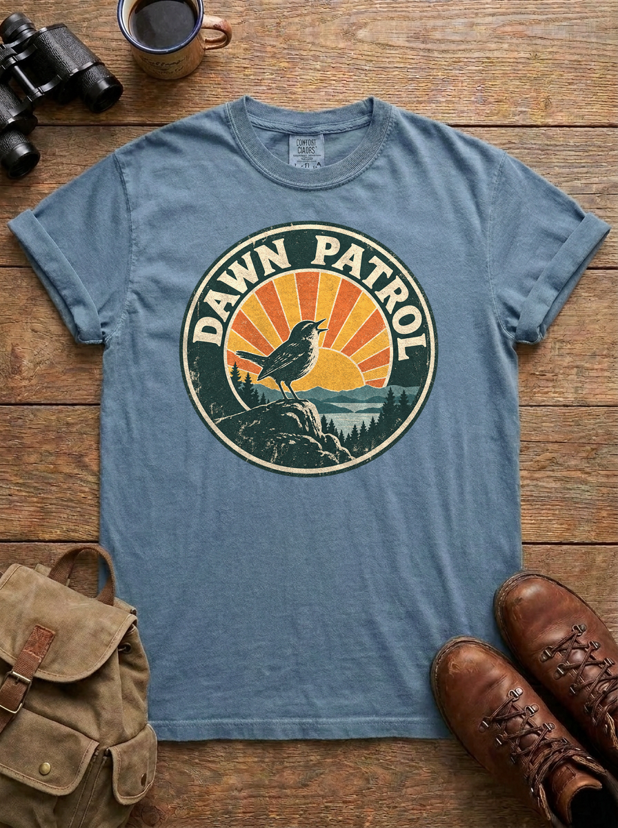 Dawn Patrol Tee, Blue Jean