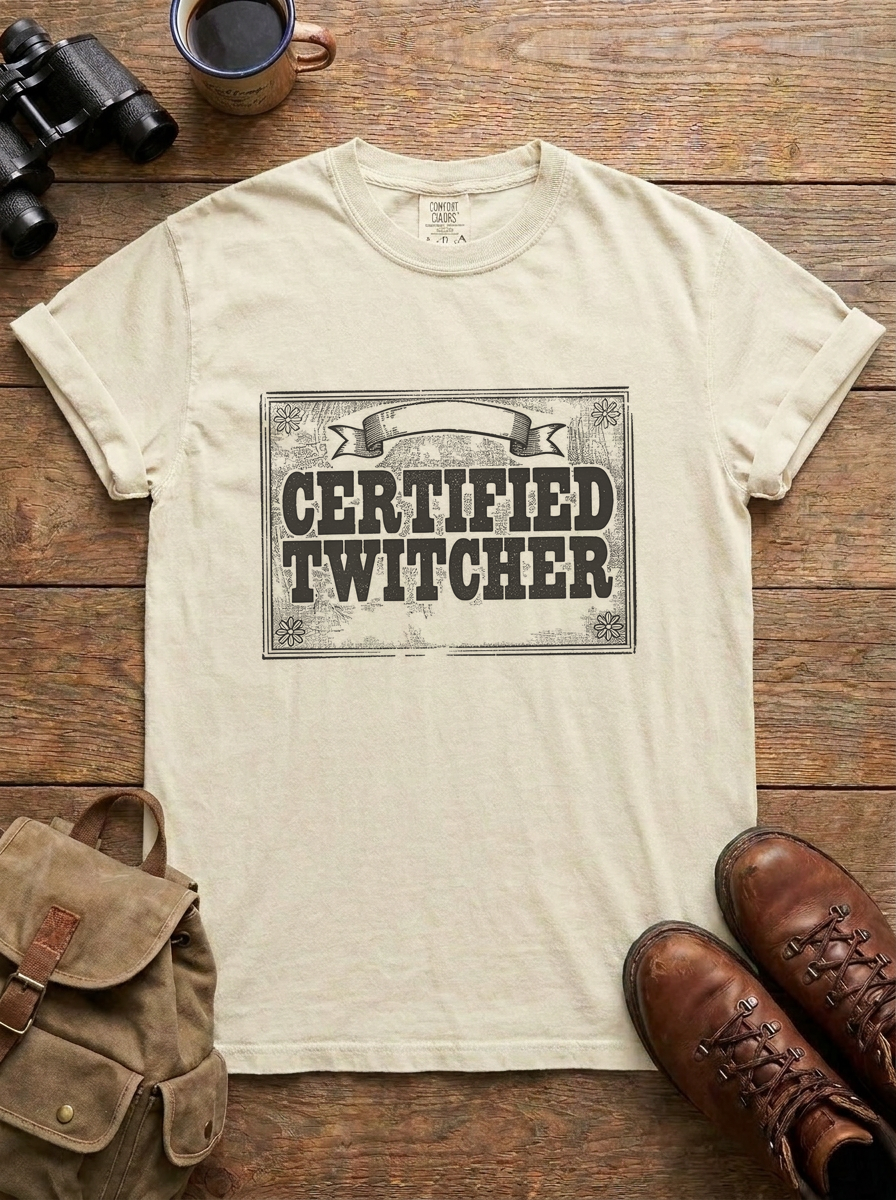 Certified Twitcher Tee, Ivory