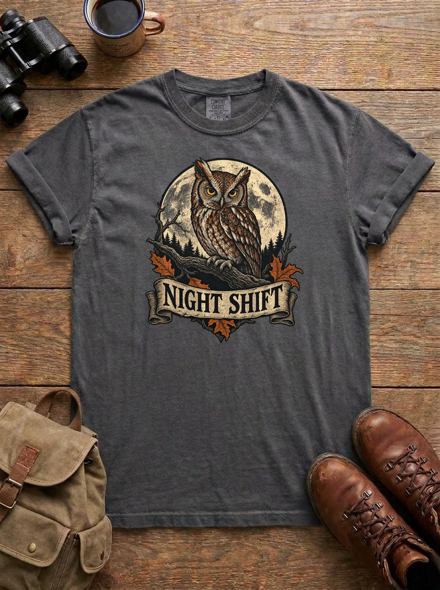 Night Shift Tee, Pepper