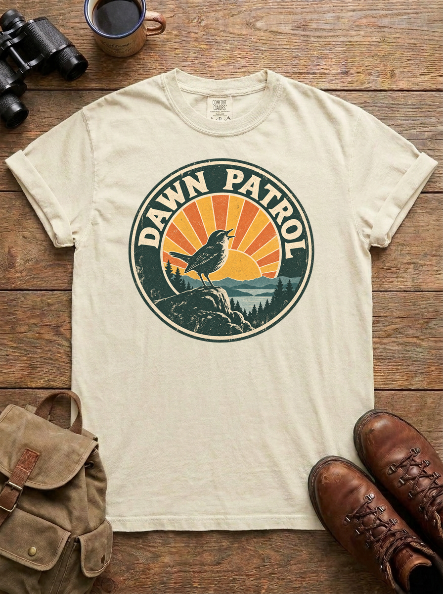 Dawn Patrol Tee, Ivory