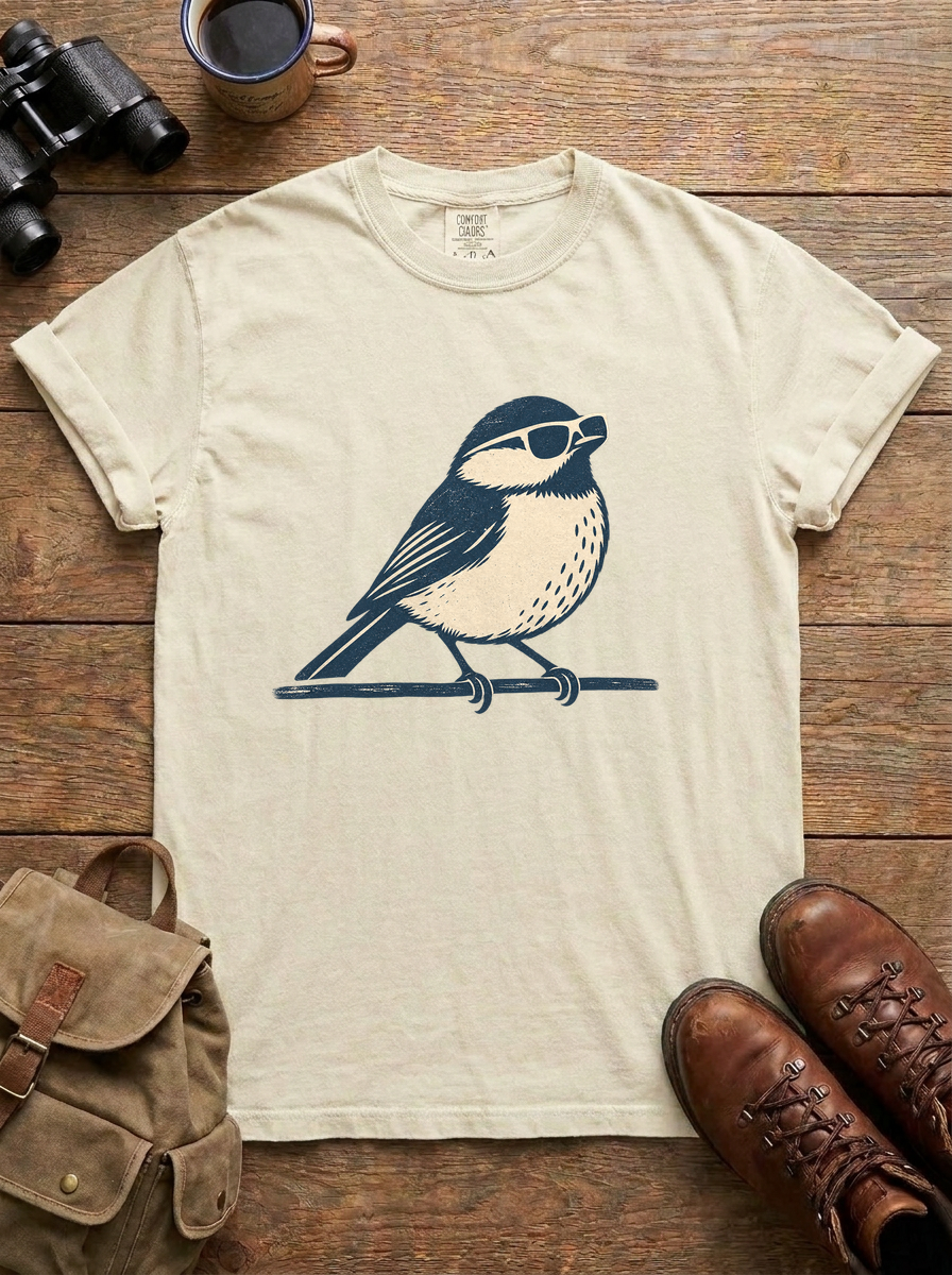 Cool Chickadee Tee, Ivory
