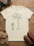 Eyes Up Tee, Ivory