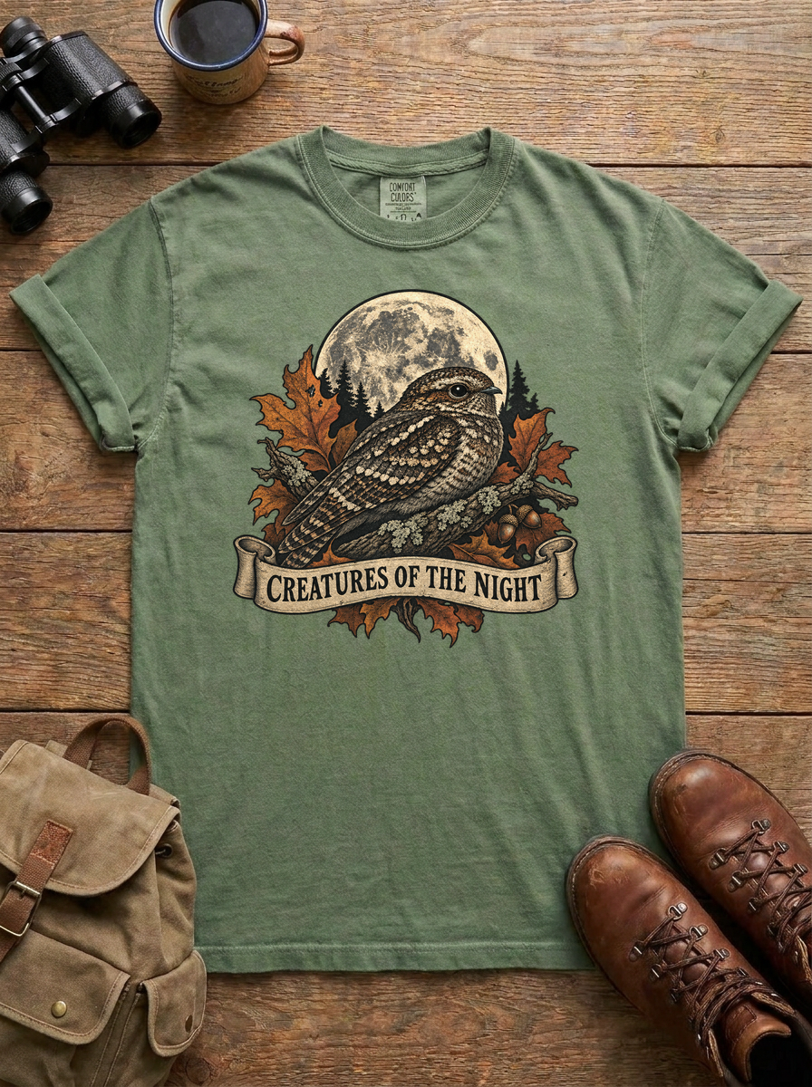Creatures of the Night Tee, Moss
