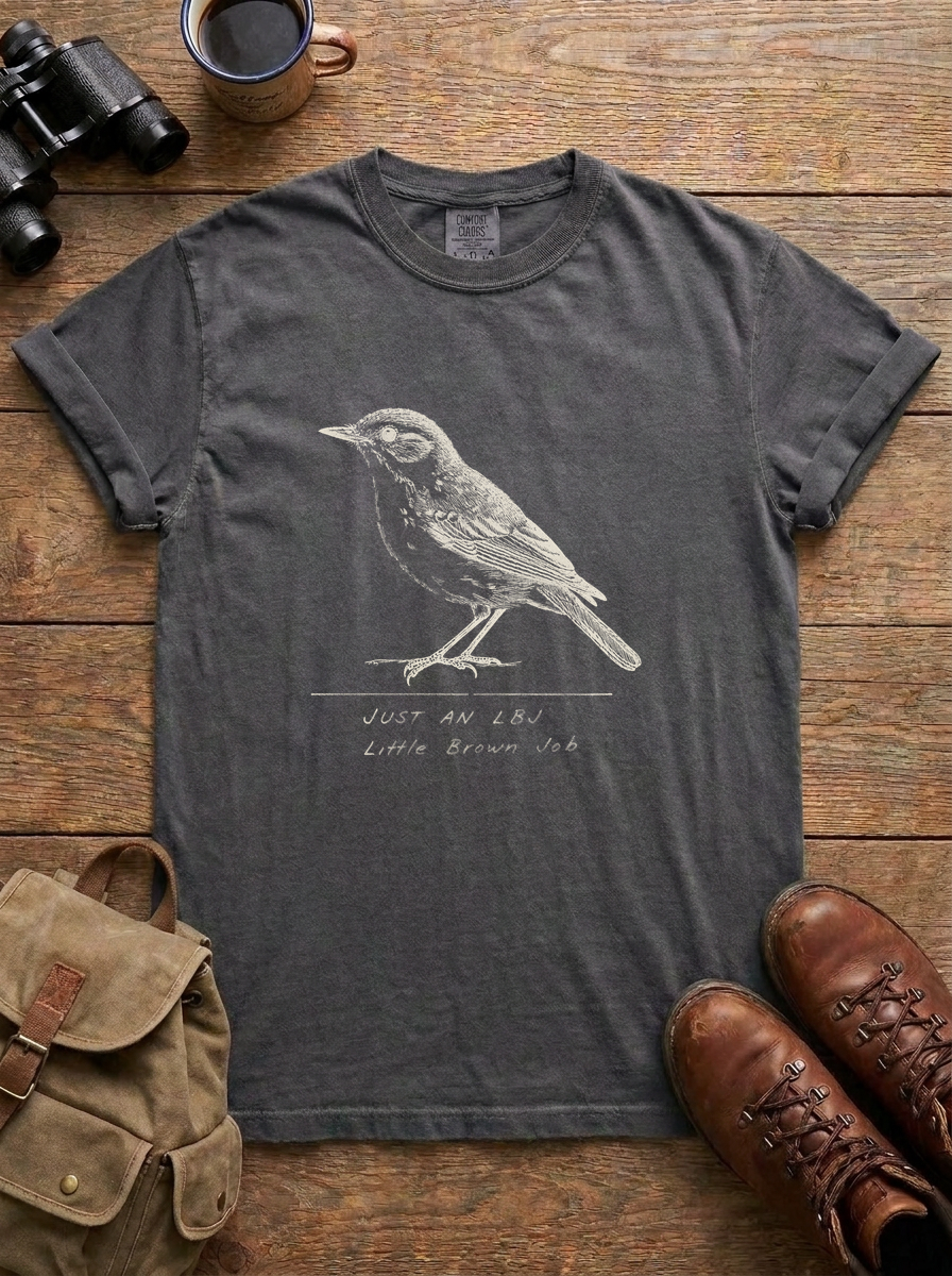 Just an LBJ Tee, Pepper