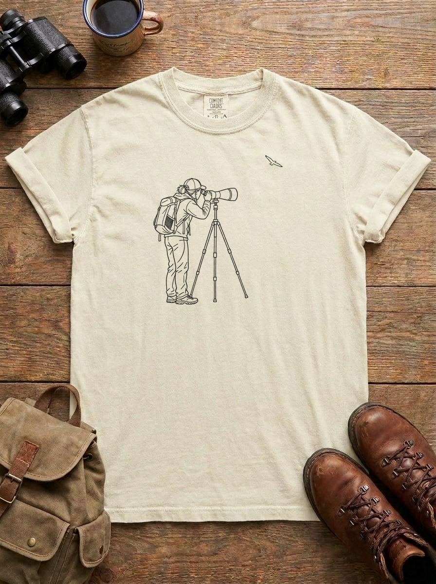 The Long Wait Tee, Ivory