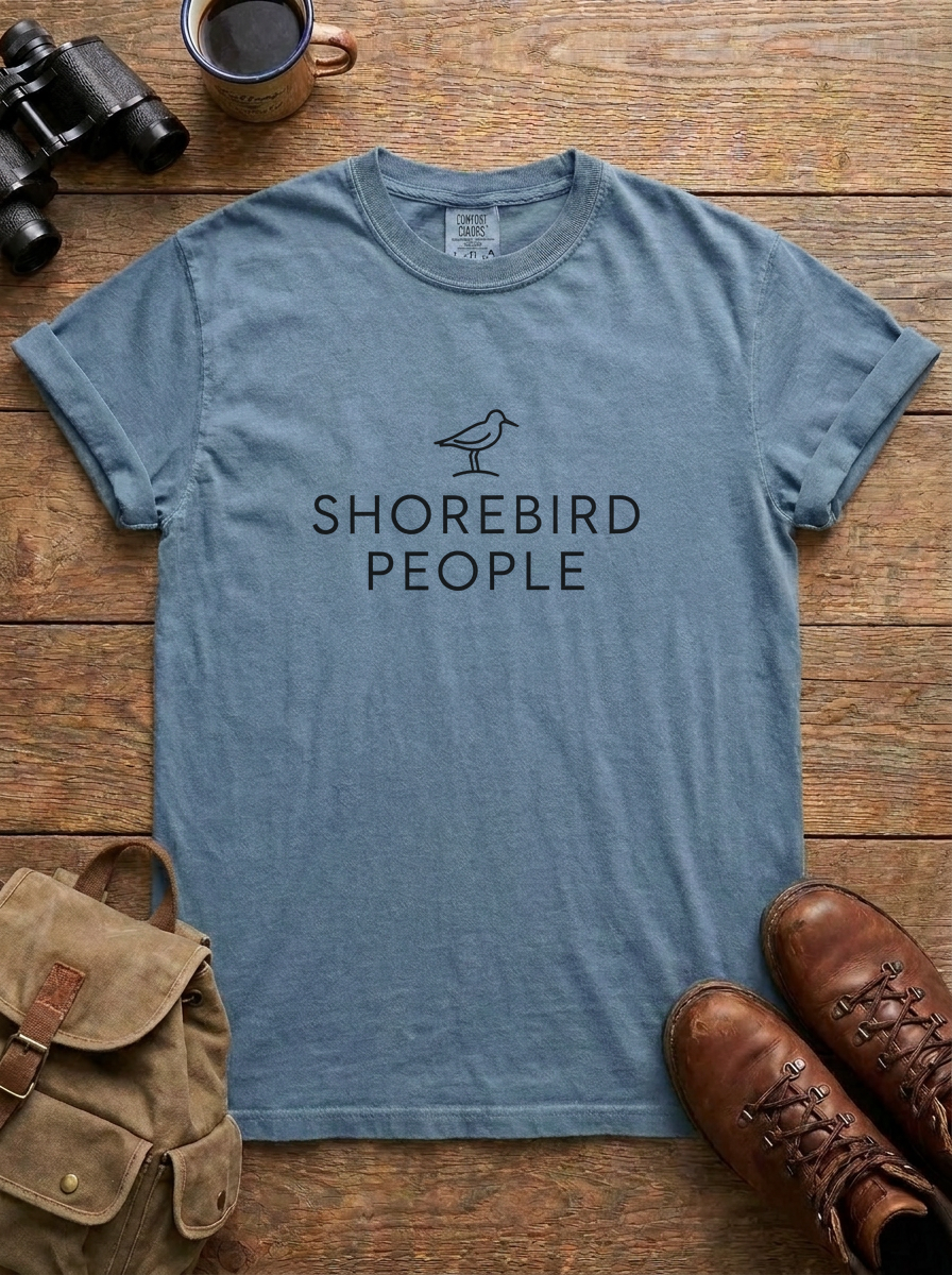 Shorebird People Tee, Blue Jean