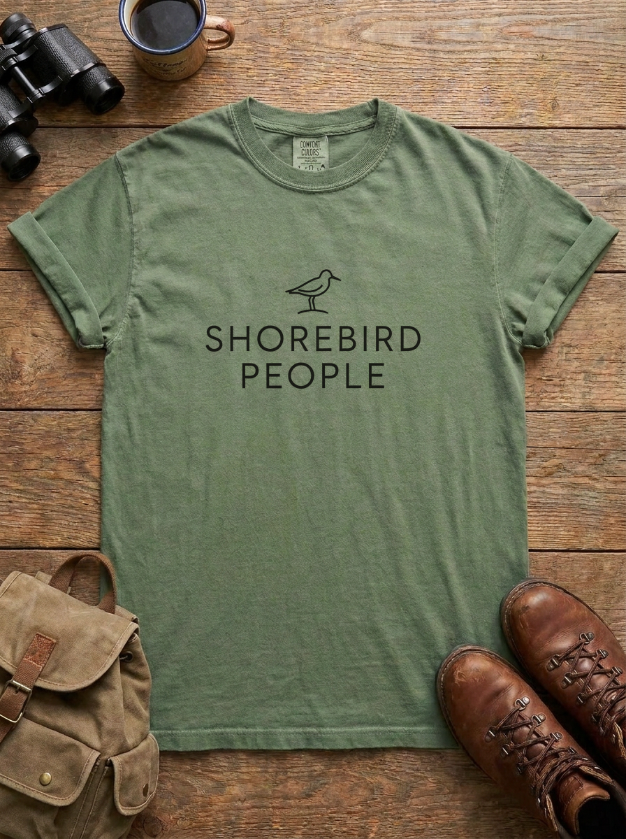 Shorebird People Tee, Moss