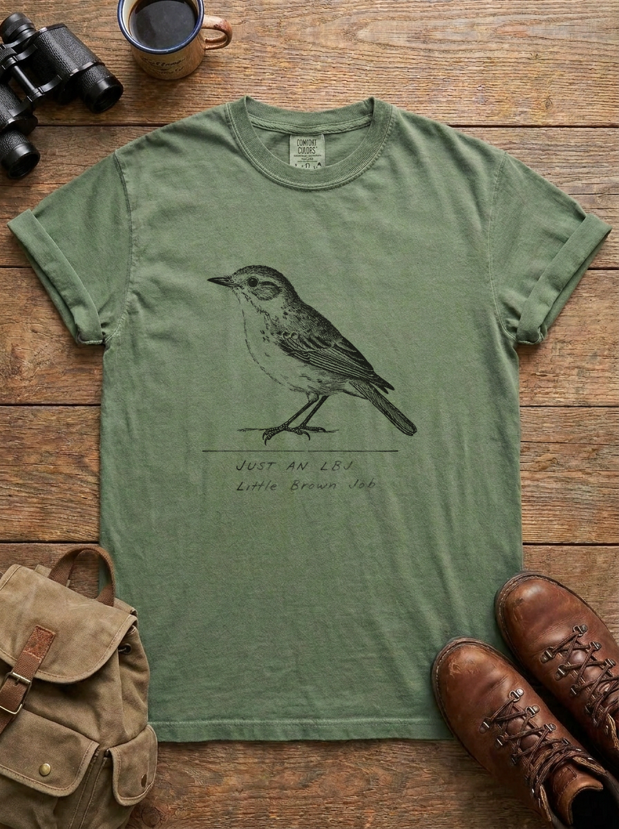Just an LBJ Tee, Moss