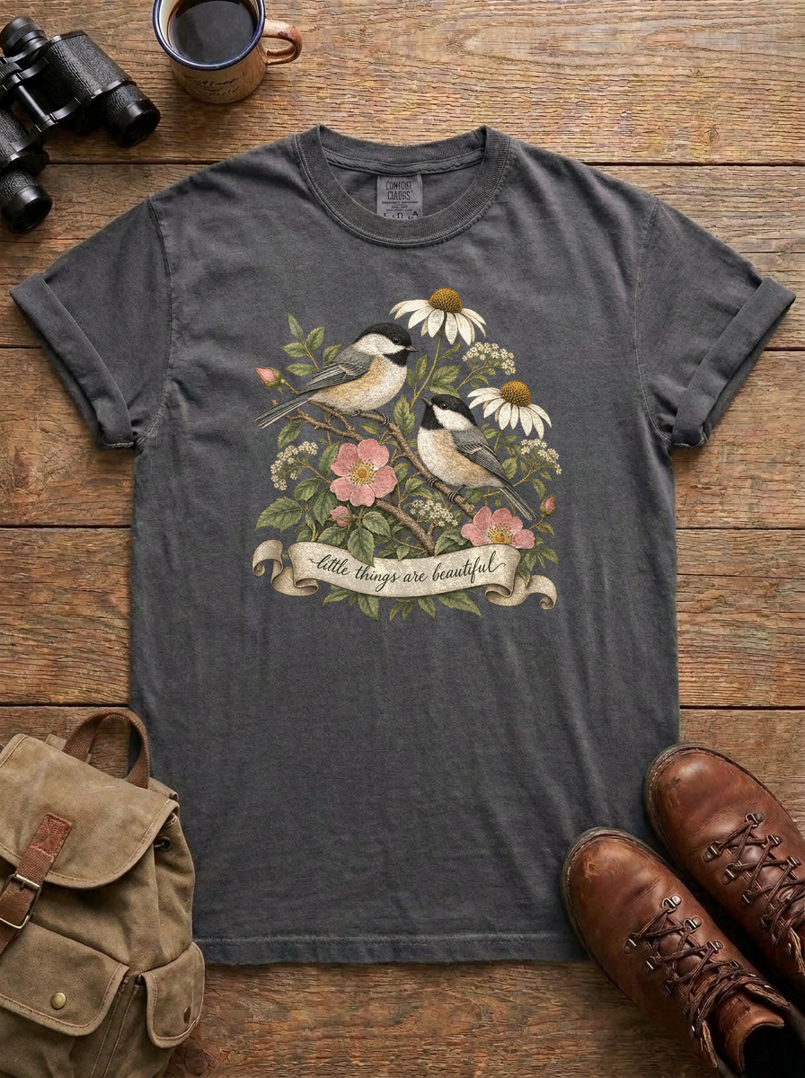 Little Things Are Beautiful Tee, Pepper