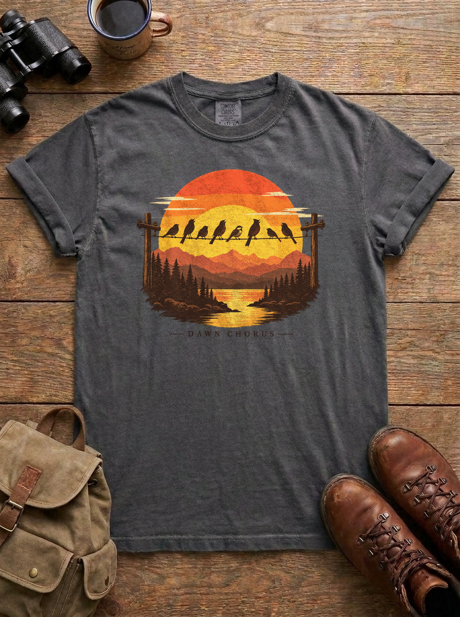 Dawn Chorus Tee, Pepper